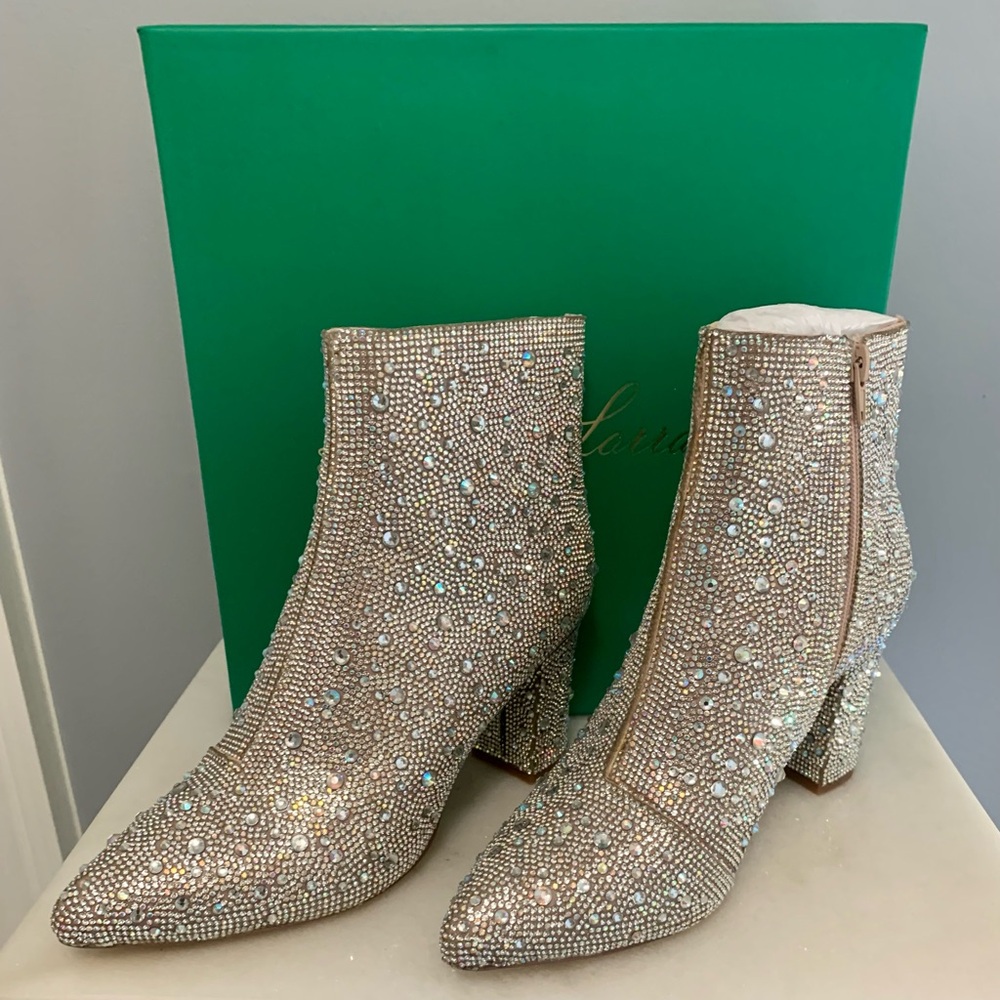 Lauren Lorraine Sparkling Ankle Boots
